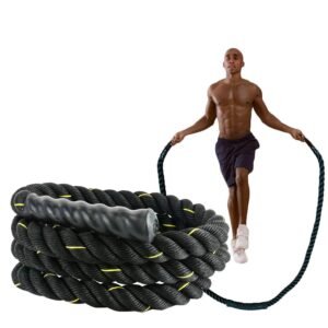 50mmx2.8m | 50mmx3m Fitness Jumping Rope Heavy-Duty Bold Fitness Rope Weight-Bearing Triple-Strand Jumping Rope